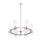 Z-Lite Datus 6 Light Chandelier, Polished Nickel & Clear 4008-6PN - alternate 6
